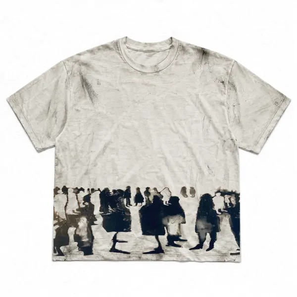 T-shirt walk