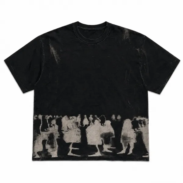 T-shirt walk