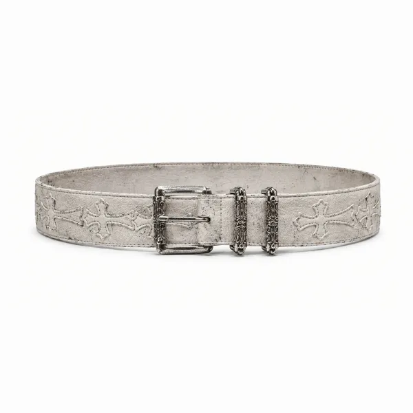 Belt ceinture white